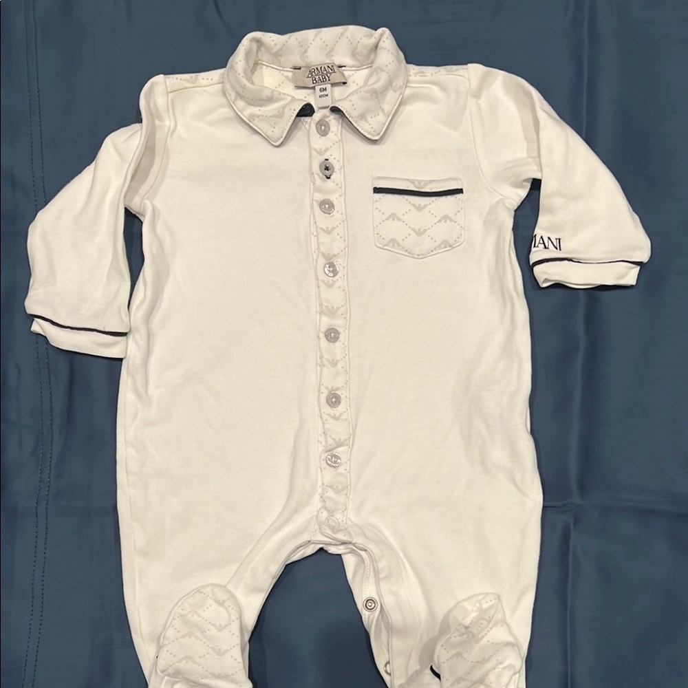 Giorgio Armani Kids White One Piece